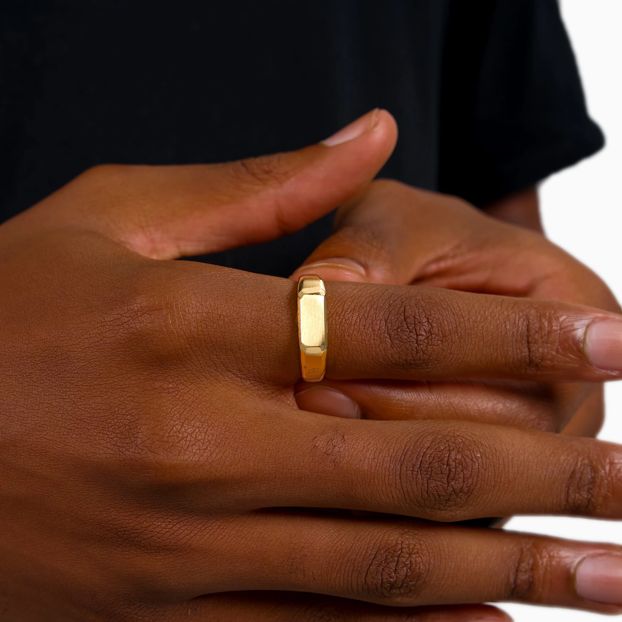 Signet ring dorée - Image 3